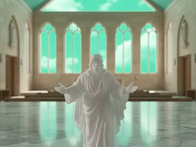 Divine Embrace – Jesus Statue