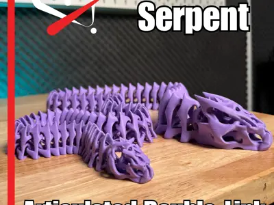 Aquatic Serpent – Articulated Double-Link