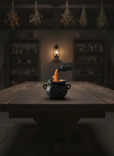 Witch’s Cauldron of Halloween Magic