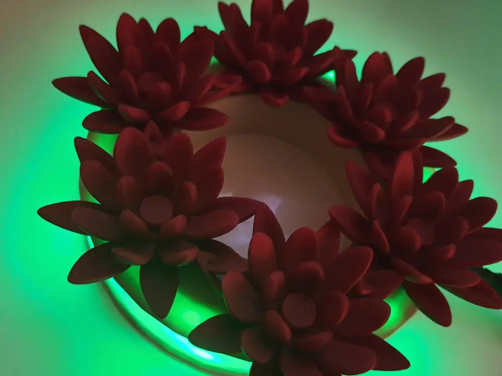 Lotus flower crown