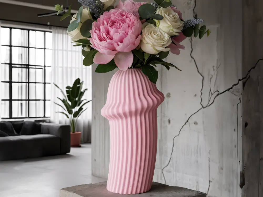 Uniquely formed Vase (Vasemode)