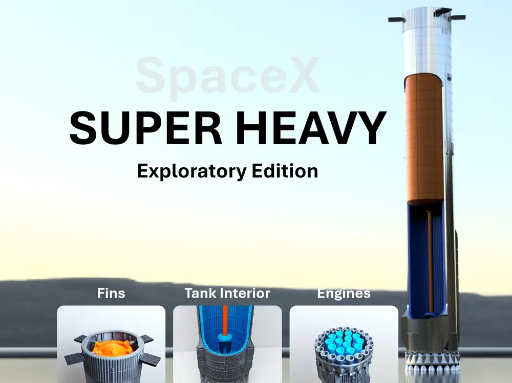 SpaceX Super Heavy Exploratory Edition 超重助推探索版