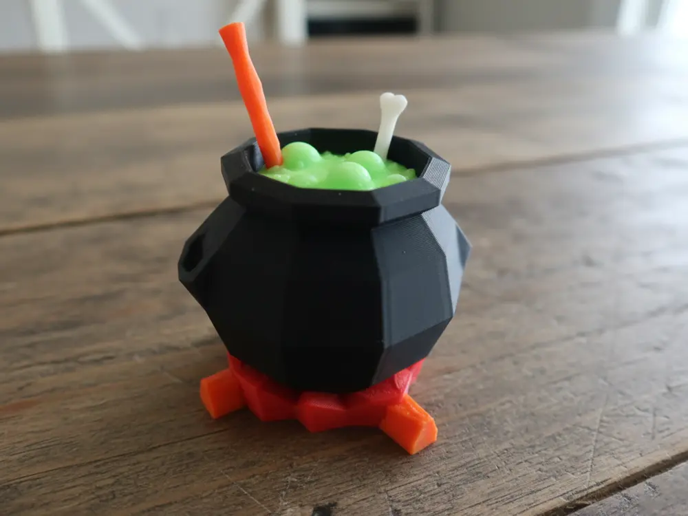 简约的折纸魔锅茶灯