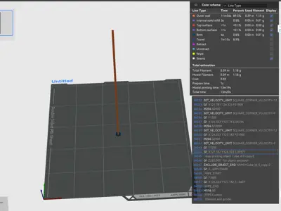 Z Offset High limit Test to control gantry level only 13 mins 1.18g