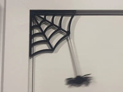 Spider-Web Door Decoration