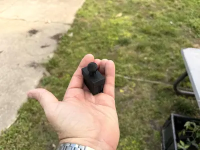 Ball mount for Kia Niro dash button