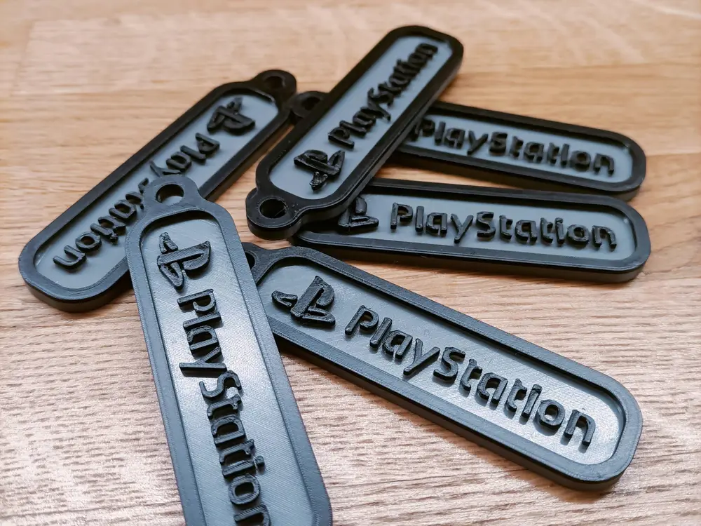 PlayStation Keychain/Keyring