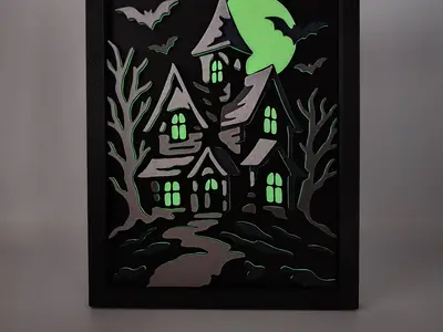 Halloween In Layers: The Haunted Manor
