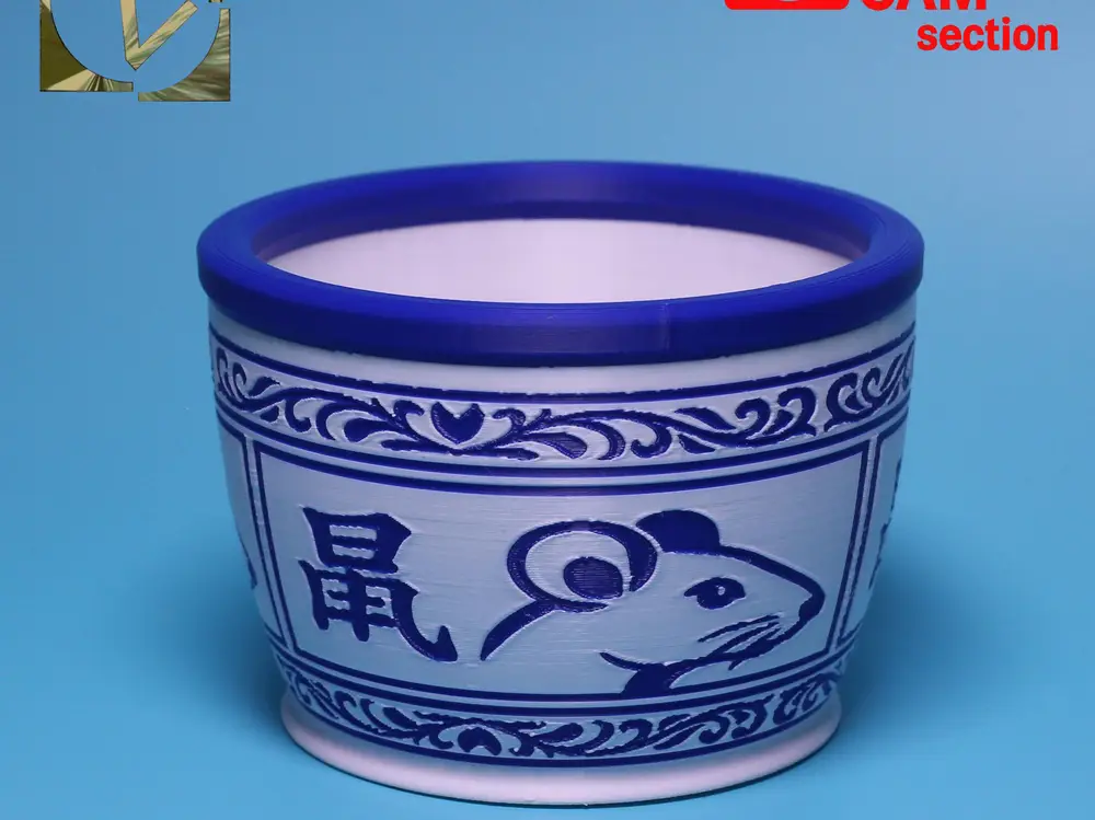 🐭 - 鼠 - Rat - Chinese Zodiac - Bowl