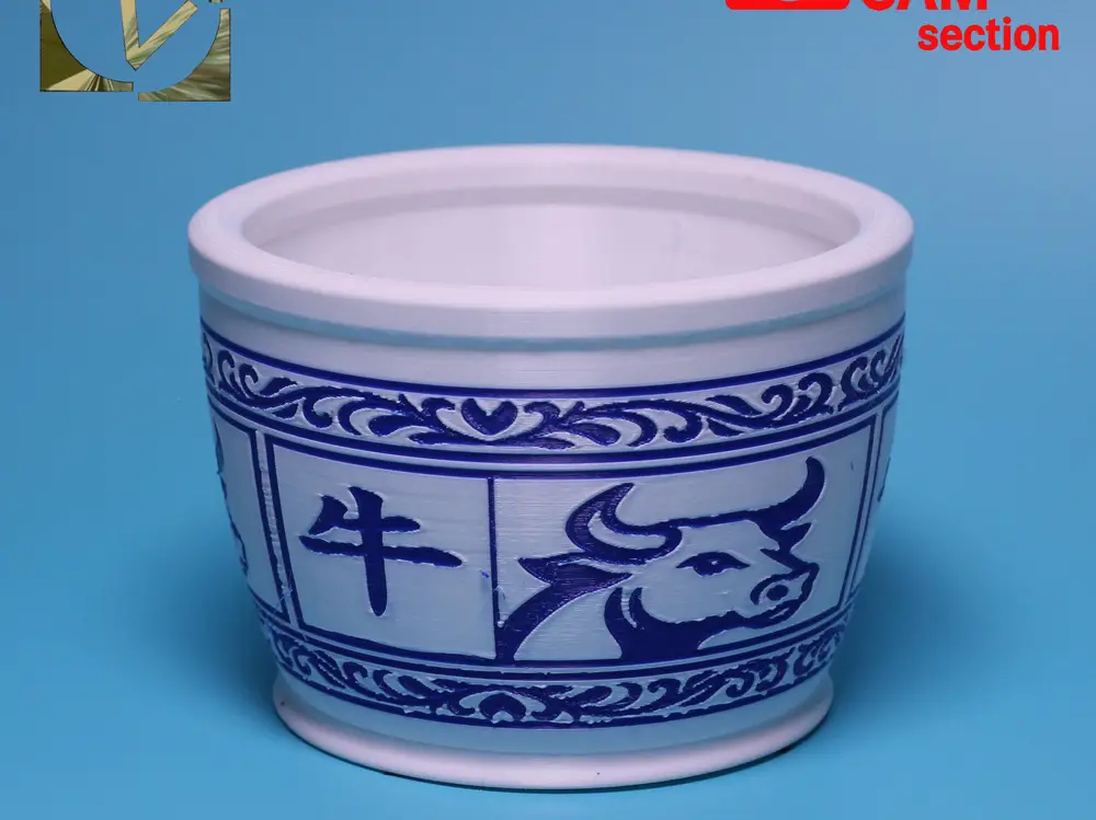 🐃 - 牛 - OX - Chinese Zodiac - Bowl