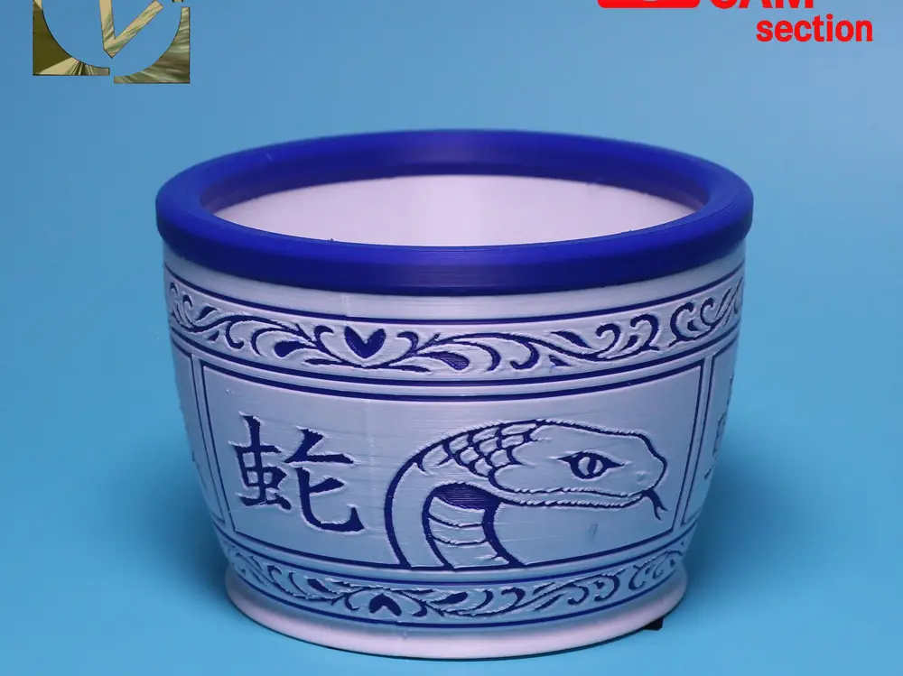 🐍 - 蛇 – Snake - Chinese Zodiac - Bowl