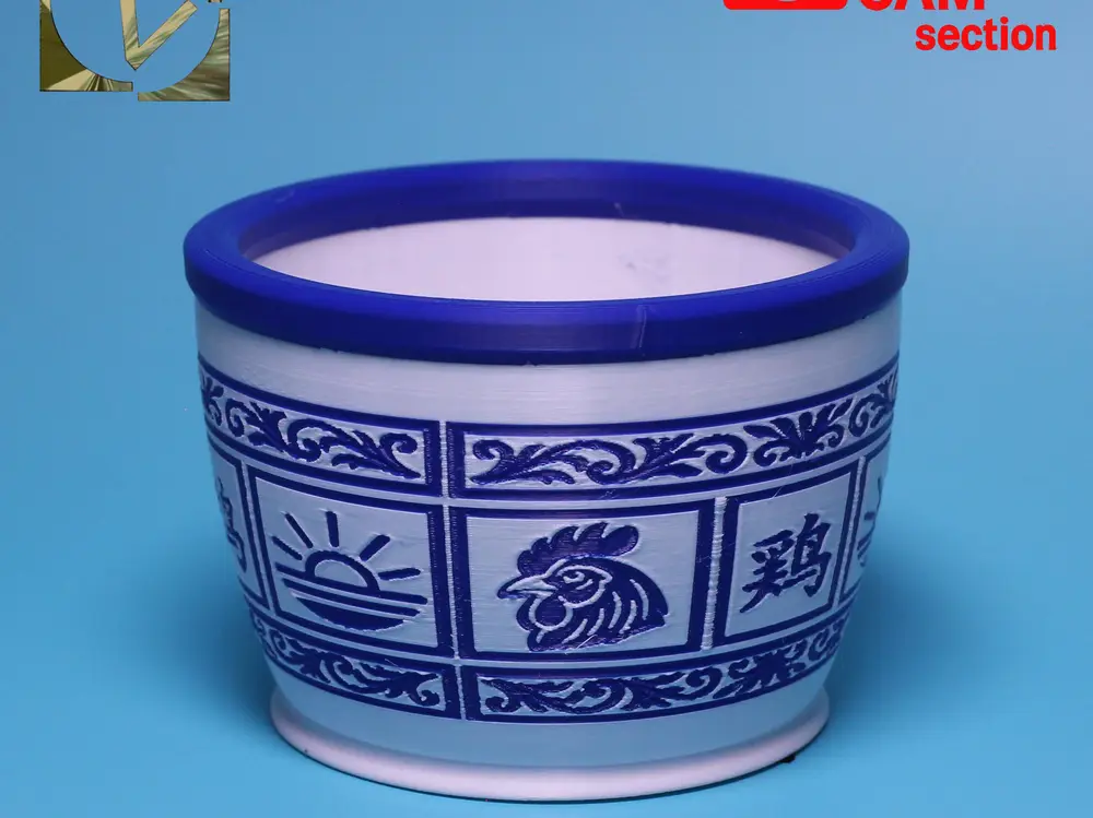 🐓 - 鸡 - Rooster - Chinese Zodiac - Bowl