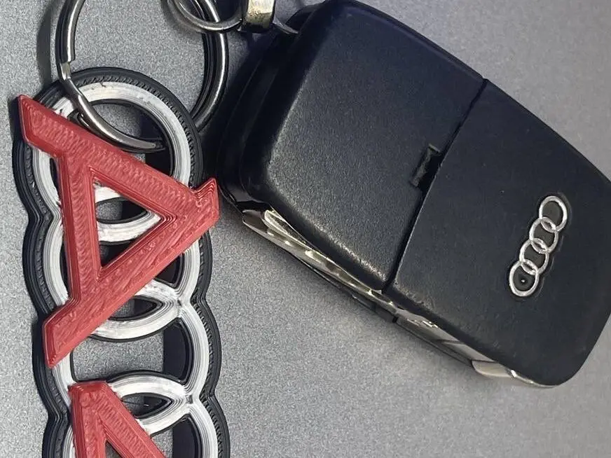 Audi A4 keychain