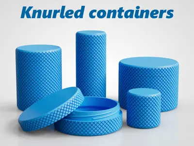 Knurled Containers