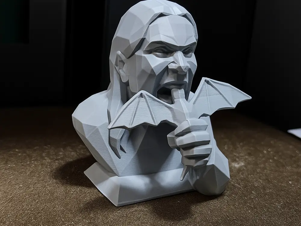 Ozzy Osbourne - Lowpoly Statue