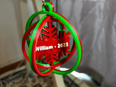 Personalized Christmas Ornament – Custom Name