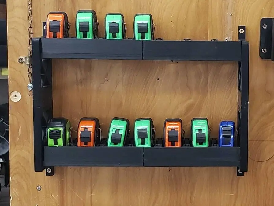 Hanging Tape Measure Organizer