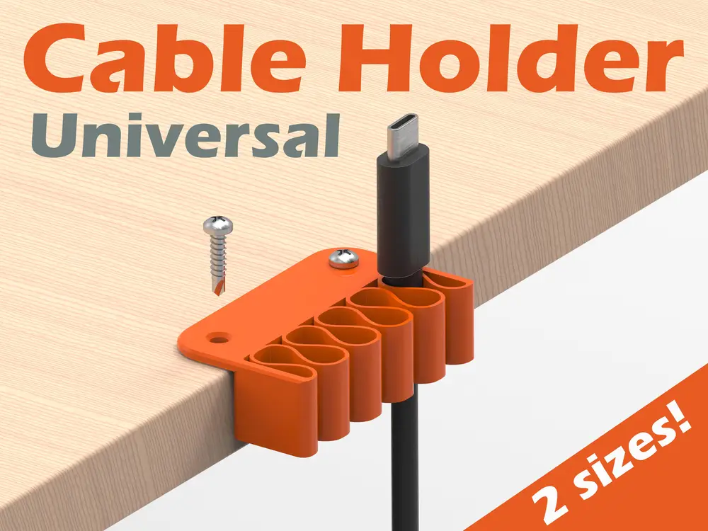 Universal Cable Holder - 2 sizes