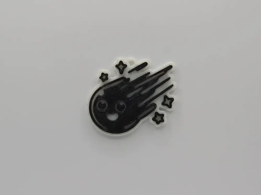 Cute Meteor Keychain