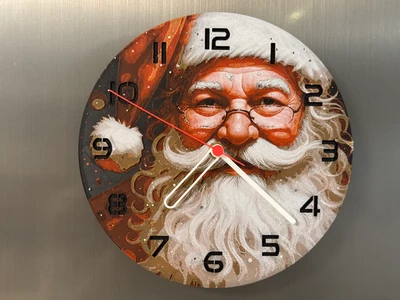 wall / desk clock Santa Claus