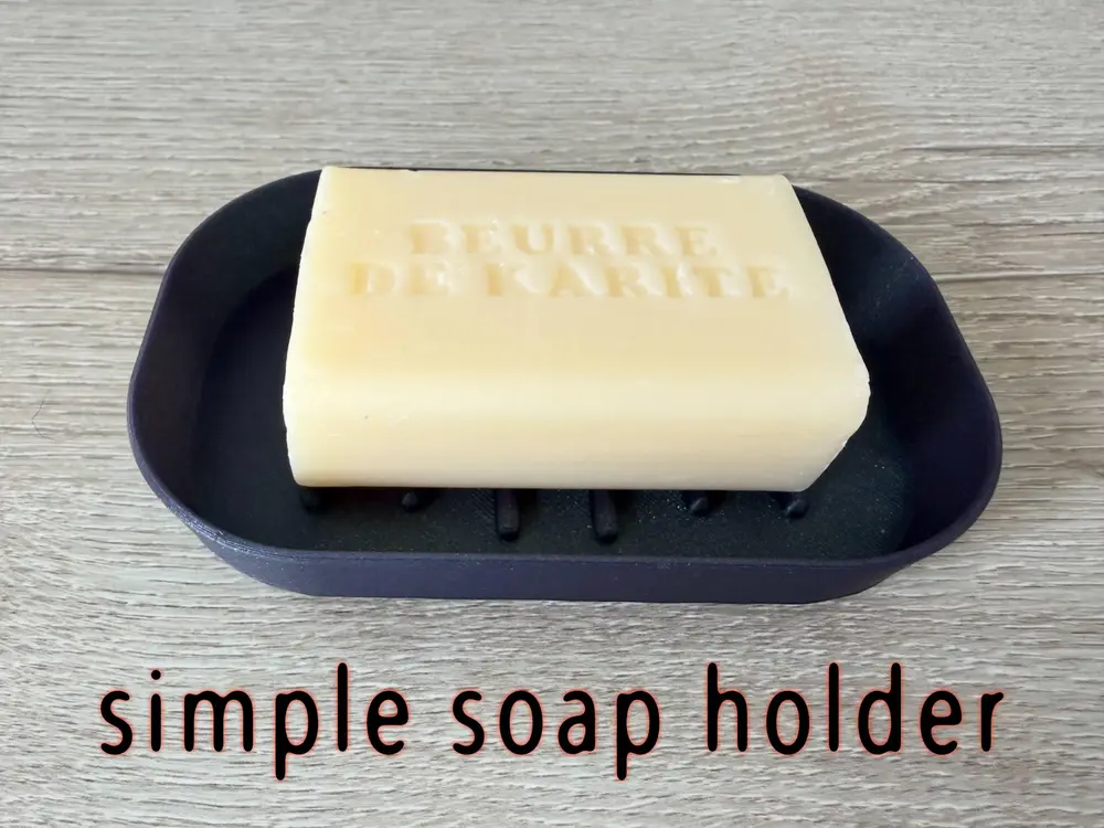 Simple soap holder
