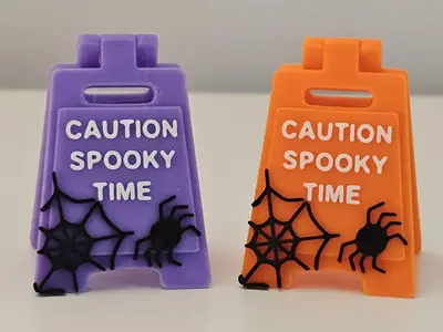 CAUTION - Spooky Time