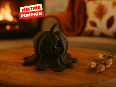 MELTING PUMPKIN – The Melting Jack-O’-Lantern