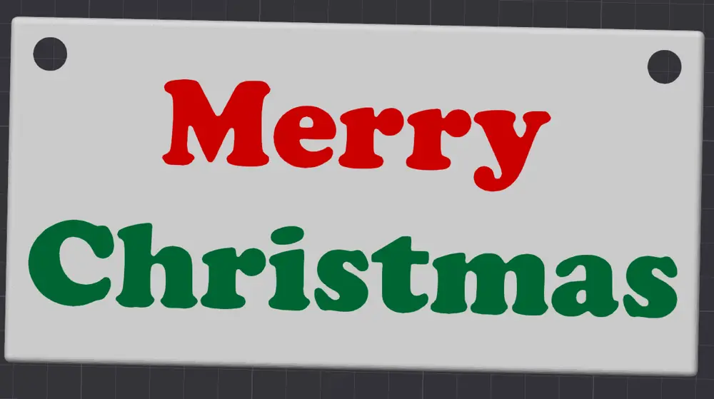 Merry Christmas Sign