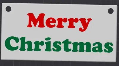 Merry Christmas Sign
