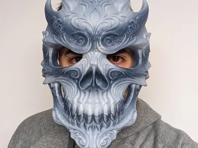 Mystic Skull Mask - Life size
