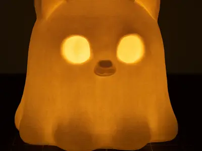 Candle Lamp Cute Cat