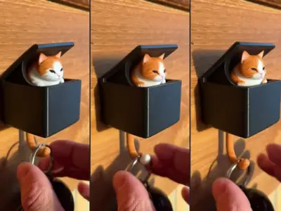 Cat Holder Key