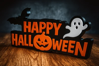 Happy Halloween Sign