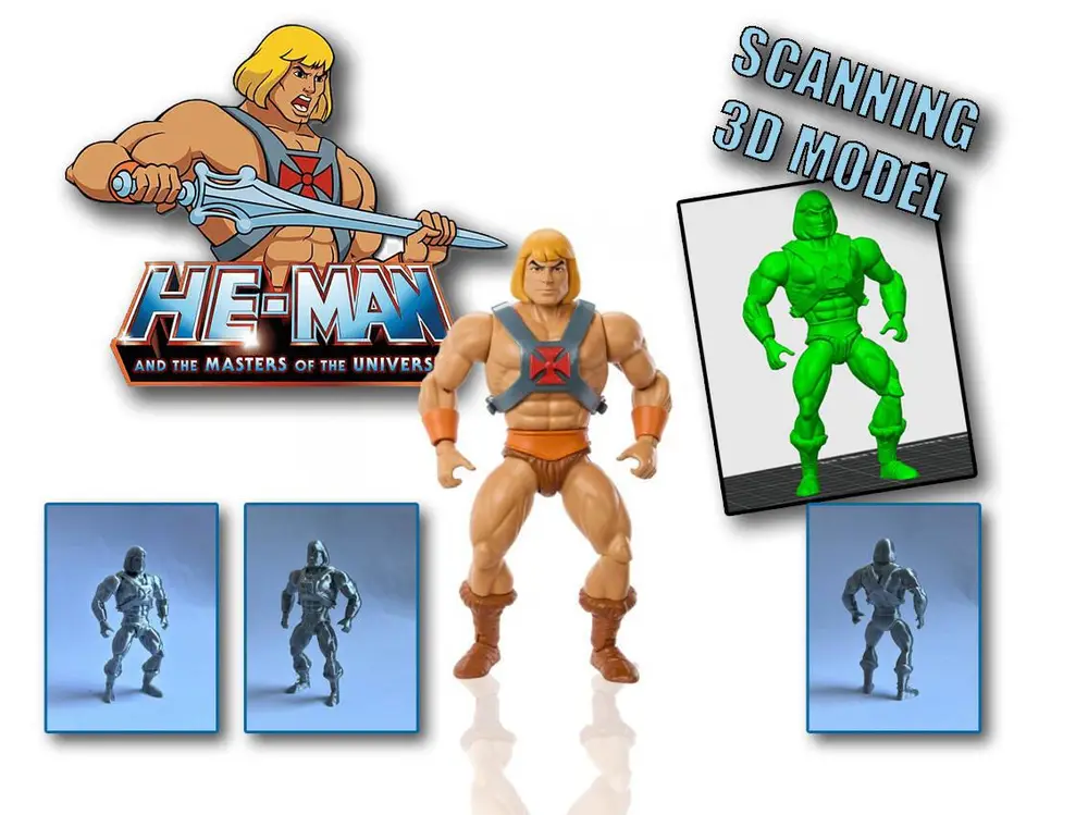 HE-MAN and the masters of the Universe - 80s Original Toys