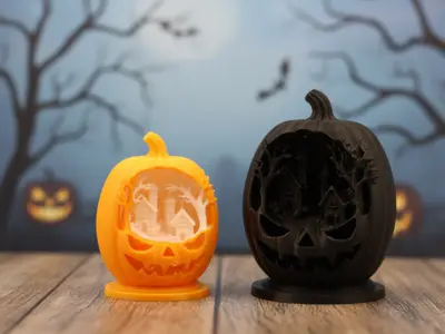 Haunted Pumpkins – Halloween in Every Layer 🎃👻