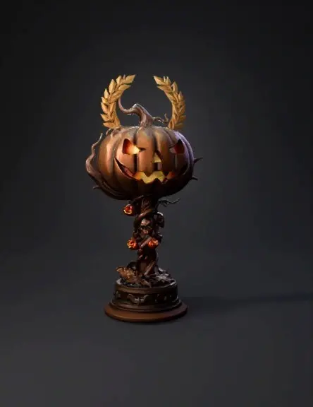 halloween pumpkin cup