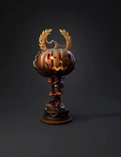 halloween pumpkin cup