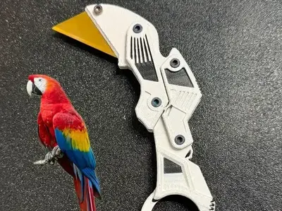 "Parrot" Transforming Karambit Utility Knife