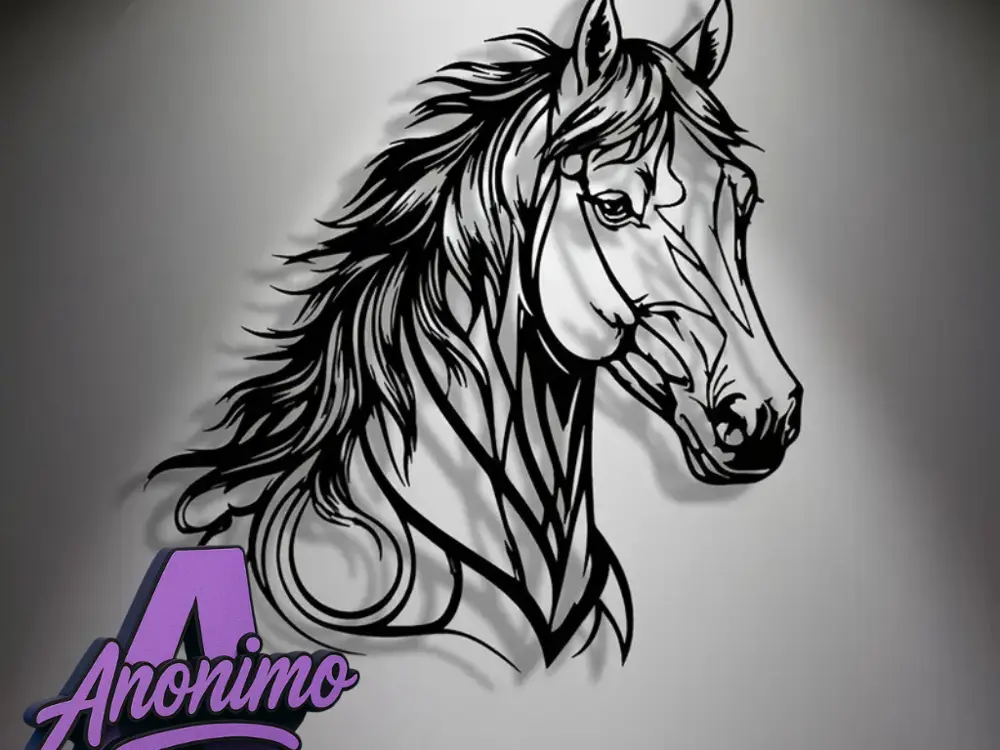 horse wall art