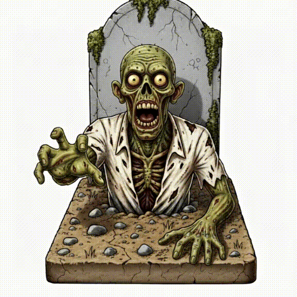 Zombie affamé