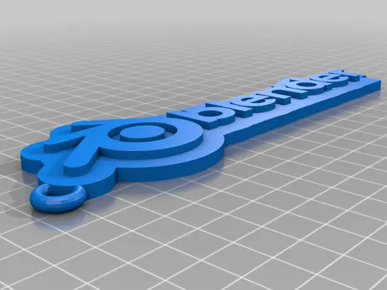 LLavero de Blender
