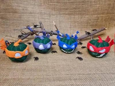TMNT PUMPKIN HALLOWEEN