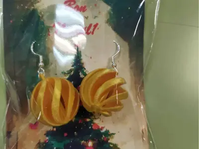 Ball earrings