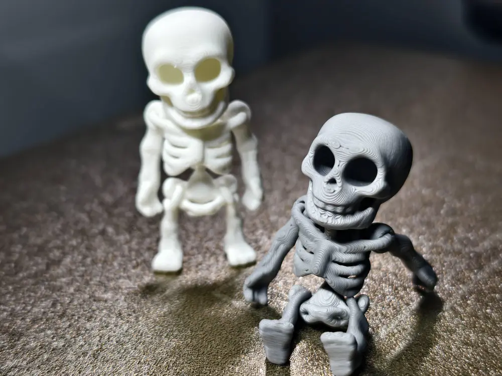 Mini Skeleton KeyChain 3 Different Faces