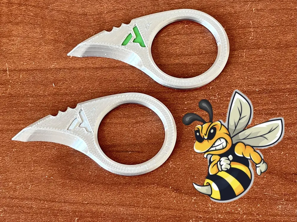 "Stinger" Knife V3 Tanto with optional Anycubic logo