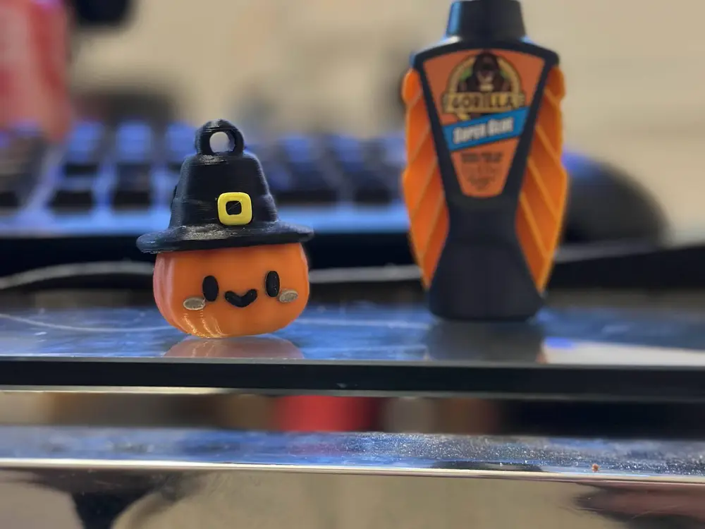 Festive Pumpkin Charm