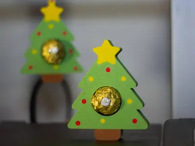 Christmas tree with Ferrero Rocher
