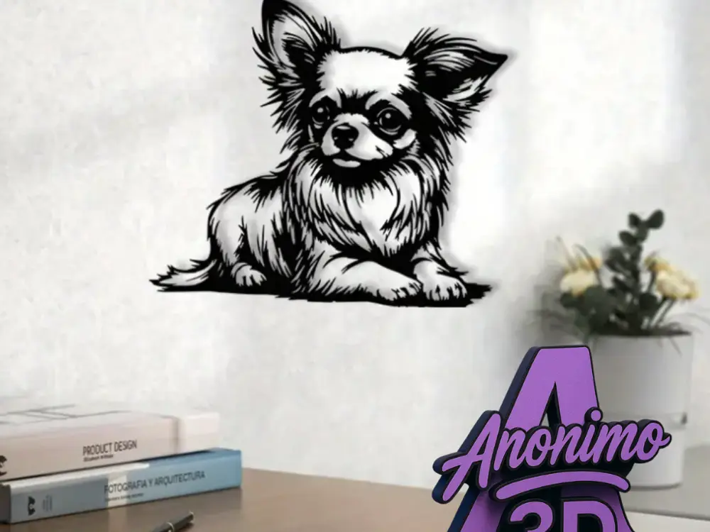 wall art chihuahua