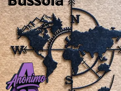 Wall compass
