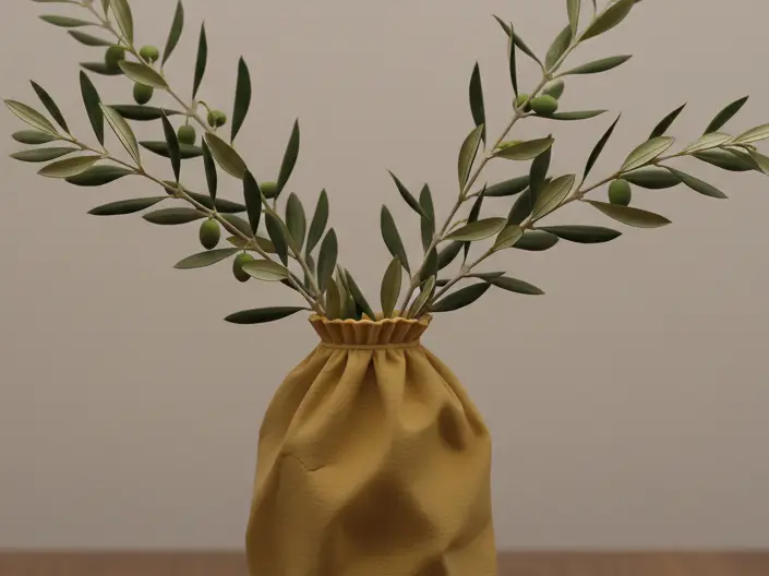The Sack Vase – Simplicity Wrapped in Texture 🏺